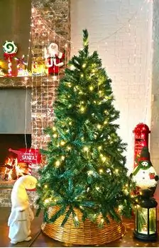Christmas Tree With Lights საახალწლო ნაძვის ხე განათებით 180 სმ, 10 image