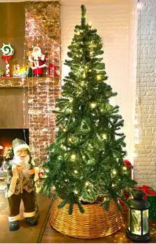 Christmas Tree With Lights 210 CM საახალწლო ნაძვის ხე განათებით, 7 image