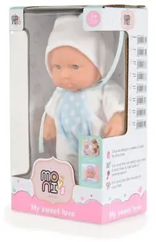 Moni Toys Doll Bunny White სათამაშო თოჯინა აქსესუარებით, 3 image