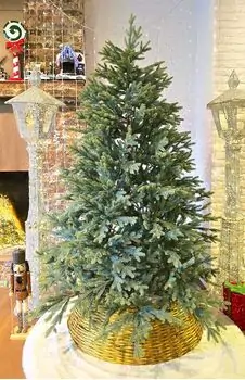 Christmas Tree 180 CM საახალწლო ნაძვის ხე 100% სილიკონი (OT2327)