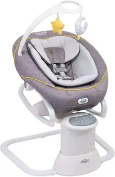 Graco ALL WAYS SOOTHER STARGAZER ახალშობილის ელექტრო შეზლონგი, 4 image