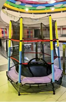 Metal & Plastic Trampoline 140cm 5FT - ბატუტი