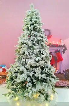 Snow-Covered Christmas Tree  დათოვლილი საახალწლო ნაძვის ხე 240 სმ (OT2011)