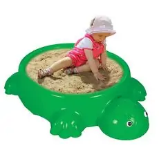 Pilsan-ის ქვიშის ჩასაყრელი კუ (წყლის აუზი) 06 097 TURTLE WATER AND SANDPIT