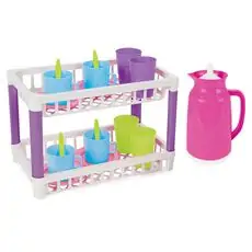 Pilsan Two Tier Hamarat Kitchen Set 03 336 საბავშვო სათამაშო სამზარეულოს აქსესუარები