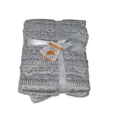 Cangaroo-ს ახალშობილის პლედი Baby blanket Shaggy Dark Grey