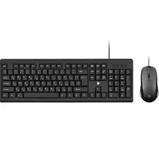 კლავიატურა + მაუსი 2E-MK401UB Combo USB Black