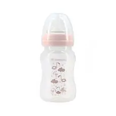 KikkaBoo-ს ახალშობილის ბოთლი Anti-colic feeding bottle 240ml Flamingo Pink