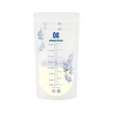 KikkaBoo-ს რძის შესანახი კონტეინერი Milk storage bags with temperature sensor 25pcs