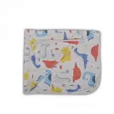 Cangaroo-ს ახალშობილის პლედი Baby Blanket Mellow Blue