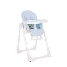 KikkaBoo Pastello Blue საკვები სკამ-მაგიდა