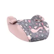 KikkaBoo Car seat Jazzy Pink Unicorn ბუსტერი