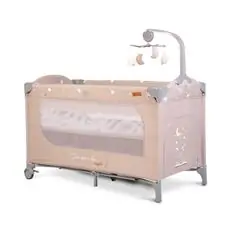 Cangaroo Once Upon a Time L2 beige საწოლ მანეჟი
