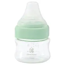 KikkaBoo-ს ახალშობილის ბოთლი Bottle glass 100ml Mint