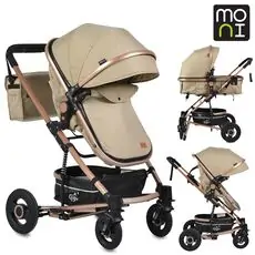 Cangaroo Gigi Beige საბავშვო ტრანსფორმერი ეტლი