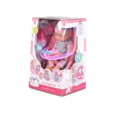 Moni Toys doll 36cm თოჯინა აქსესუარებით 8381