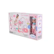 Moni Toys doll 36cm  თოჯინა აქსესუარებით 89826