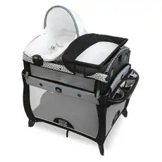 Graco NEWBORN2TODDLER MAHAN ორ დონიანი საწოლ-მანეჟი