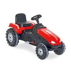 Pilsan-ის სათამაშო ტრაქტორი 07 321 MEGA TRACTOR PEDAL OPERATED RED