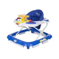 KikkaBoo-ს ჭოჭინა Walker Airplane Dark Blue
