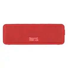 პორტატული დინამიკი 2E SOUNDXBLOCK TWS MP3 WIRELESS WATERPROOF Red 2E-BSSXBWRD