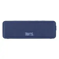 პორტატული დინამიკი 2E SOUNDXBLOCK TWS MP3 WIRELESS WATERPROOF Blue 2E-BSSXBWBL