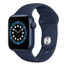 საათი Apple Watch Series 6 GPS MOOJ3 44mm Blue Aluminum Case With Deep Navy Sport Band