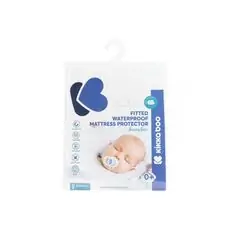 KikkaBoo-ს მატრასის დამცავი Bamboo mattress protector fitted 70/140/15 cm