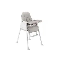 KikkaBoo Creamy 2in1 Grey საკვები სკამ-მაგიდა