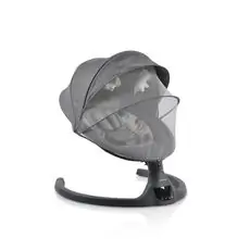 Cangaroo iSwing dark grey ახალშობილის ელექტრო შეზლონგი