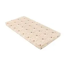 KikkaBoo-ს ბამბის მატრასი Mattress Fantasia Plus 60x120x8cm Stars Beige						