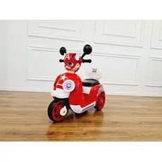 Kids Moped Captain America Red - საბავშვო ელექტრო მოპედი