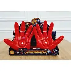 Avengers Iron man MARVEL-ის სუპერ გმირი რკინის კაცის ხელთათმანები