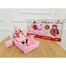BABY PLAYHOUSE საბავშვო სათამაშო თოჯინა საწოლით