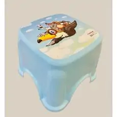 Tuffex Patterned Kid Stool საბავშვო საფეხური აბაზანისთვის Blue