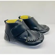 Papulin Baby Shoes 0-12 Months 3135 ჩვილის ფეხსაცმელი BLACK