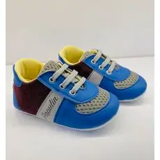 Papulin Baby Shoes 0-12 Months 2136 ჩვილის ფეხსაცმელი PURPLE