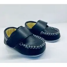 Papulin Baby Shoes 0-12 Months 3143 ჩვილის ფეხსაცმელი BLACK