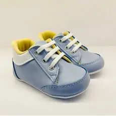 Papulin Baby Shoes 0-12 Months 2139 ჩვილის ფეხსაცმელი BLUE