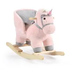 Cangaroo Plush Rocking Animal Cookie WJ-6187 -  ფუმფულა სარწეველა ცხენი