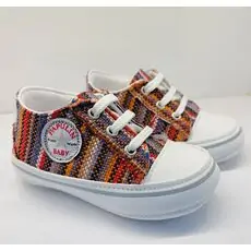 Papulin Baby Shoes 0-12 Months 4275 ჩვილის ფეხსაცმელი RED
