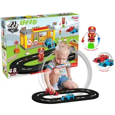 Dede 03321 F1 ROAD SET 46 PCS სათამაშო ტრასა