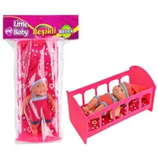 სათამაშო თოჯინა აბაზანით DOLL WITH BED