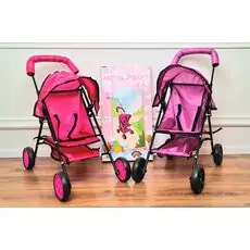 DOLL STROLLER TOY FOR KIDS თოჯინის სათამაშო ეტლი