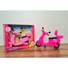 Beauty Motorcycle King Toys-ის თოჯინის სათამაშო  მოპედი
