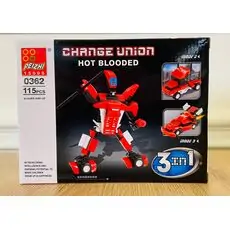 Change Union 0399  3 in 1 HOT BLOODED საბავშვო კონსტრუქტორი
