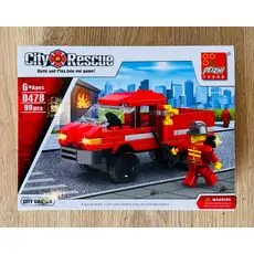 PEIZHI CITY RESCUE-ს საბავშვო კონსტრუქტორი 0481 Fire truck (0478)