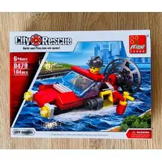 PEIZHI CITY RESCUE-ს საბავშვო კონსტრუქტორი 0481 Coast Patrol (0479)