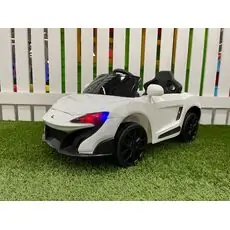 Mclaren V6 White - საბავშვო ელექტრო მანქანა