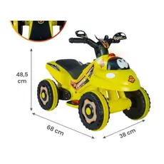 UJ Toys Karinca Yellow - საბავშვო კვადროციკლი